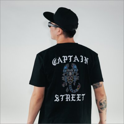 画像13: CAPTAIN STREET Scorpion Tシャツ BLACK キャプテンストリート