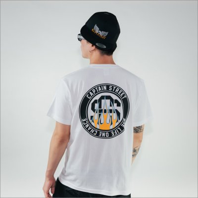 画像13: CAPTAIN STREET Flame eighty Tシャツ WHITE キャプテンストリート