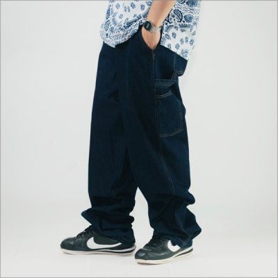 画像16: 【送料無料】COOKMAN クックマン Carpenter's パンツ DENIM NAVY