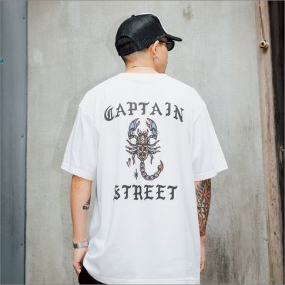 画像14: CAPTAIN STREET Scorpion Tシャツ WHITE キャプテンストリート