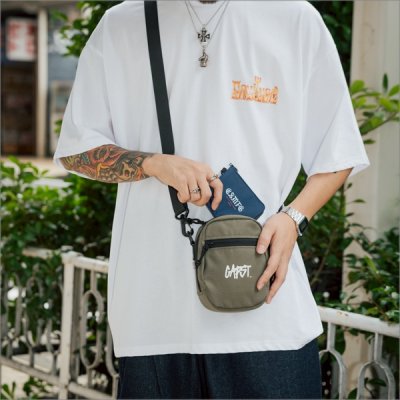 画像13: CAPTAIN STREET CAPST Logo Pouch MOSS GRAYキャプテンストリート