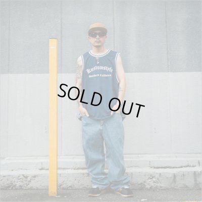 画像10: 【送料無料】KustomStyle カスタムスタイル GARDEN GROVEBASKET TANK JERSEY NAVY