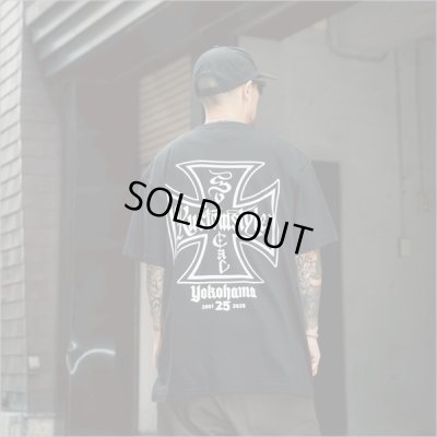画像9: KustomStyle カスタムスタイル IRON CROSS 25th Tシャツ BLACK