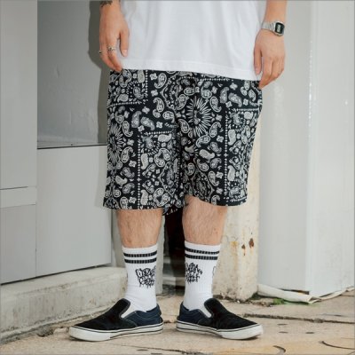 画像15: COOKMAN クックマン Chef ショーツ PAISLEY BLACK
