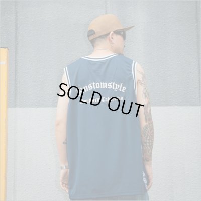 画像11: 【送料無料】KustomStyle カスタムスタイル GARDEN GROVEBASKET TANK JERSEY NAVY
