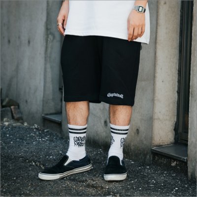 画像7: 【送料無料】CAPTAIN STREET CRN Logo ショーツ BLACK キャプテンストリート