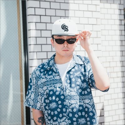 画像11: CAPTAIN STREET Classic CS スナップバックキャップ BLACK/WHITE キャプテンストリート