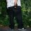画像14: 【送料無料】COOKMAN クックマン Semiwide Chef パンツ DENIM BLACK (14)