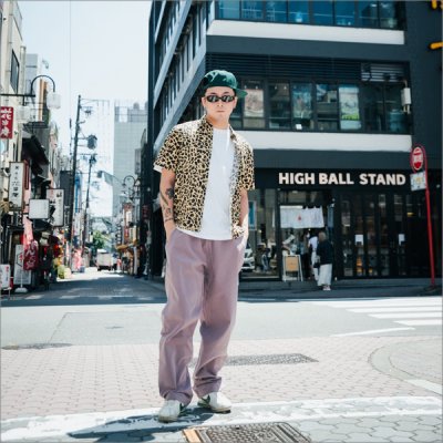画像6: 【送料無料】COOKMAN クックマン S/Sワークシャツ Light Leopard BEIGE