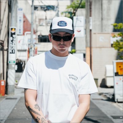 画像8: CAPTAIN STREET OLD POSSE メッシュキャップ BLACK/WHITE キャプテンストリート