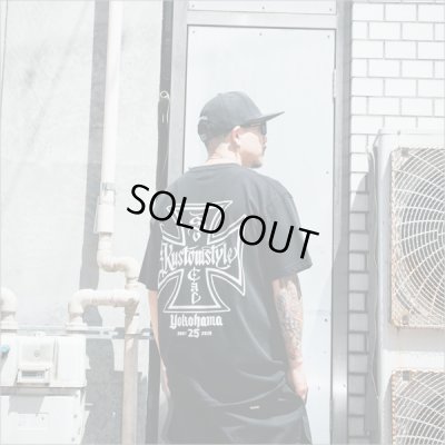 画像11: KustomStyle カスタムスタイル IRON CROSS 25th Tシャツ BLACK