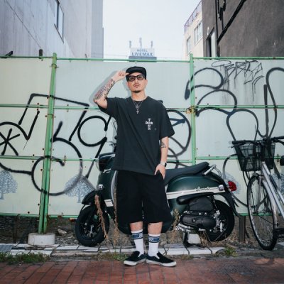 画像8: BLUCO×DOGTOWN ポケットTシャツ -LOGO- BLACK