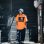 画像6: 【送料無料】SKULL SKATES スカルスケーツ SURF BIRD Tシャツ ORANGE/NAVY (6)