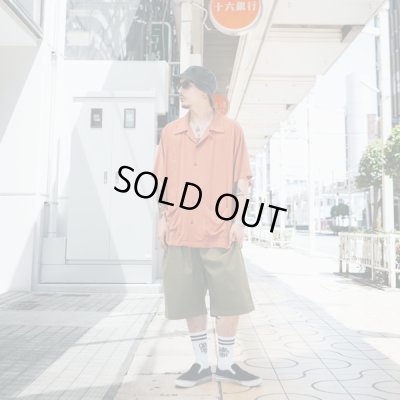 画像7: 【送料無料】KustomStyle カスタムスタイル LONGROOF S/S キューバシャツ BURNT ORANGE