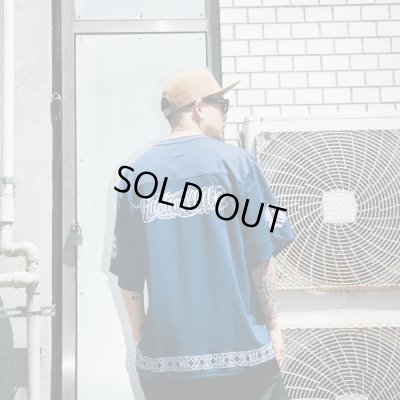 画像11: 【送料無料】KustomStyle カスタムスタイル FUCKIN' SCRIPT- FOOTBALL JERSEY NAVY