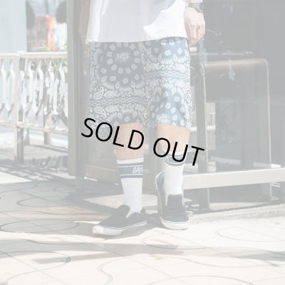 画像9: 【送料無料】KustomStyle カスタムスタイル NORM BANDANA ボードショーツ NAVY