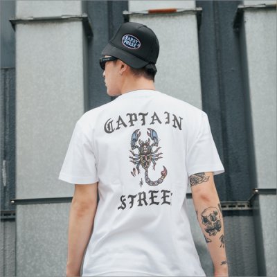画像12: CAPTAIN STREET Scorpion Tシャツ WHITE キャプテンストリート