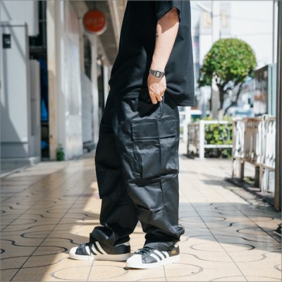 画像6: 【送料無料】COOKMAN クックマン Tactical Cargo パンツ BLACK