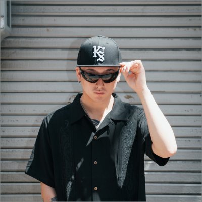 画像8: KustomStyle カスタムスタイル LOCK CITY スナップバックCAP BLACK