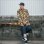 画像6: 【送料無料】COOKMAN クックマン L/Sワークシャツ Tribal Camo BEIGE (6)