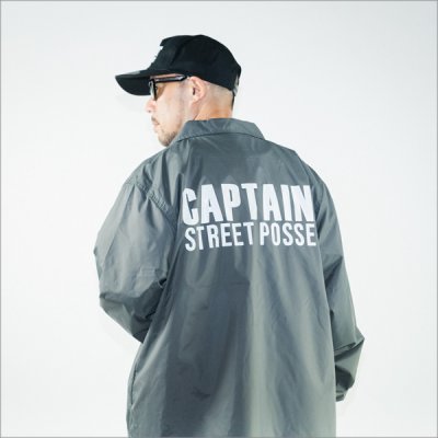 画像14: 【送料無料】CAPTAIN STREET Dirt コーチJKT GRAY キャプテンストリート
