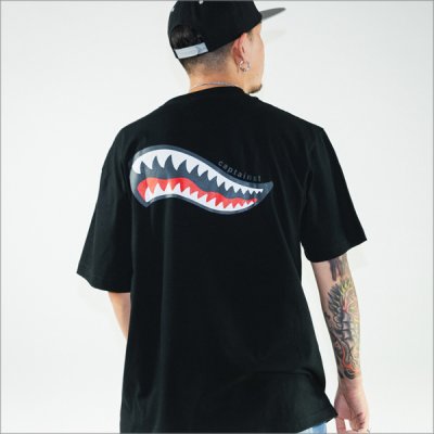 画像14: CAPTAIN STREET Shark Mouth Tシャツ BLACK キャプテンストリート