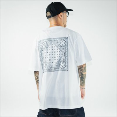 画像11: CAPTAIN STREET BANDANA Tシャツ WHITE キャプテンストリート