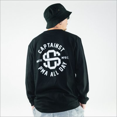 画像8: CAPTAIN STREET VIV L/S Tシャツ BLACK キャプテンストリート