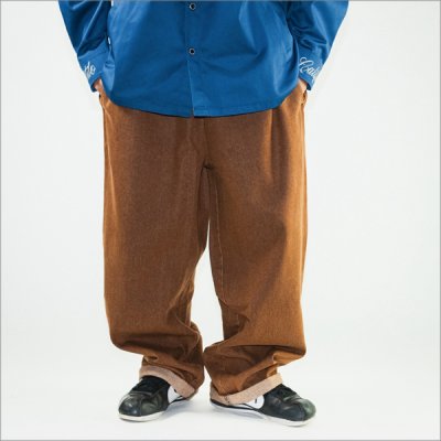 画像15: 【送料無料】COOKMAN クックマン Semiwide Chef パンツ DENIM BROWN