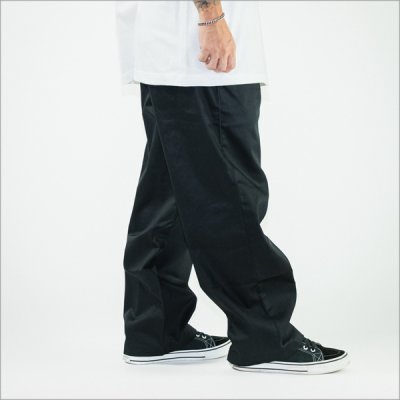 画像7: COOKMAN クックマン High-Wide Chef パンツ BLACK