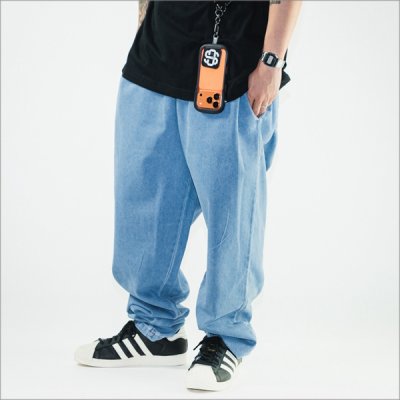 画像16: 【送料無料】COOKMAN クックマン Chef パンツ DENIM L.BLUE