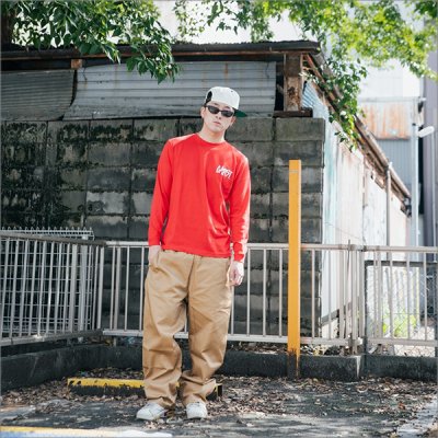 画像11: CAPTAIN STREET CAPST Logo L/S Tシャツ RED キャプテンストリート