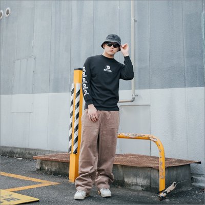 画像17: 【送料無料】SKULL SKATES スカルスケーツ Logo L/S Tee BLACK/WHITE