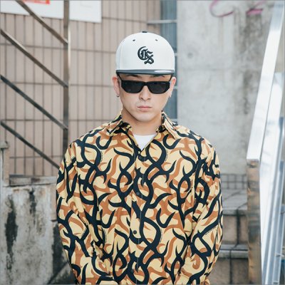 画像13: CAPTAIN STREET Classic CS スナップバックキャップ BLACK/WHITE キャプテンストリート