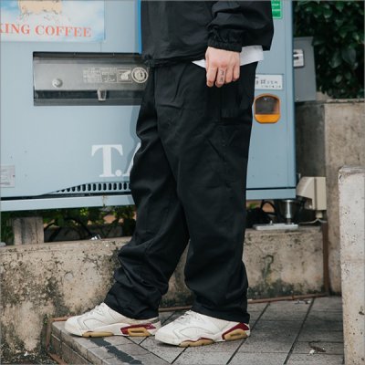 画像15: 【送料無料】COOKMAN クックマン Carpenter's パンツ BLACK