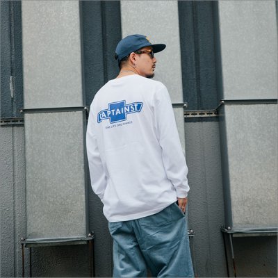 画像7: CAPTAIN STREET BT L/S Tシャツ WHITE キャプテンストリート