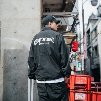 画像10: 【送料無料】CAPTAIN STREET CRN Logo Track JKT BLACK キャプテンストリート