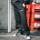画像7: 【送料無料】CAPTAIN STREET CRN Logo Track Pants BLACK キャプテンストリート (7)