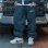 画像8: 【送料無料】CAPTAIN STREET CRN Logo Track Pants BLUE キャプテンストリート (8)