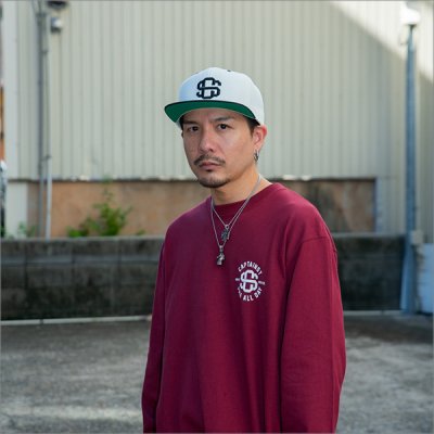 画像5: CAPTAIN STREET eighty スナップバックキャップ BLACK/WHITE キャプテンストリート