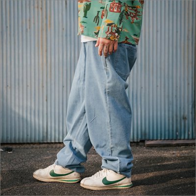 画像14: 【送料無料】COOKMAN クックマン Chef パンツ DENIM L.BLUE