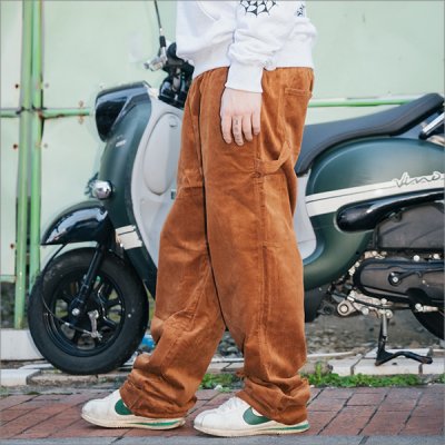 画像14: 【送料無料】COOKMAN クックマン Carpenter's パンツ Corduroy BROWN