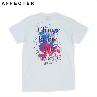 画像1: AFFECTER アフェクター AFE S/S Tシャツ WHITE