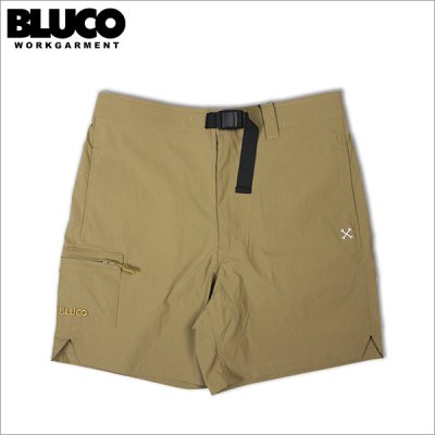 画像1: 【送料無料】BLUCO ブルコ UTILITY WORK SHORTS KHAKI