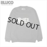 【送料無料】BLUCO ブルコ SWEAT SHIRT -Old Logo- SUMI