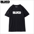 BLUCO ブルコ PRINT TEE -LOGO- BLACK