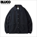 【送料無料】BLUCO ブルコ 60/40 CHIN STRAP COACH JACKET BLACK