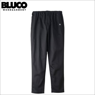 画像1: 【送料無料】BLUCO ブルコ EASY WORK PANTS -TAPERED- BLACK