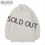 【送料無料】BLUCO ブルコ T/C COACH JACKET -QUILTING LINING- KHAKI