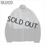 【送料無料】BLUCO ブルコ STRETCH TRACK JACKET -COMBINATION- GRAY/BLACK